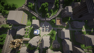 Illustration for article titled Old School RuneScape Rebuilt In Minecraft